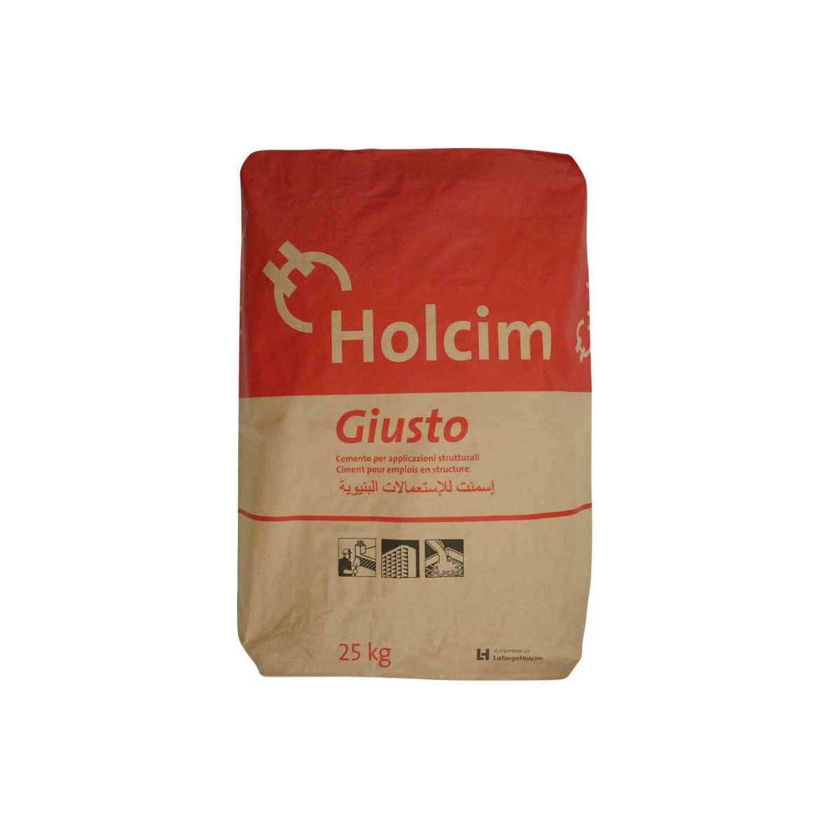 Holcim Giusto – Cemento 25 kg (PV_13)