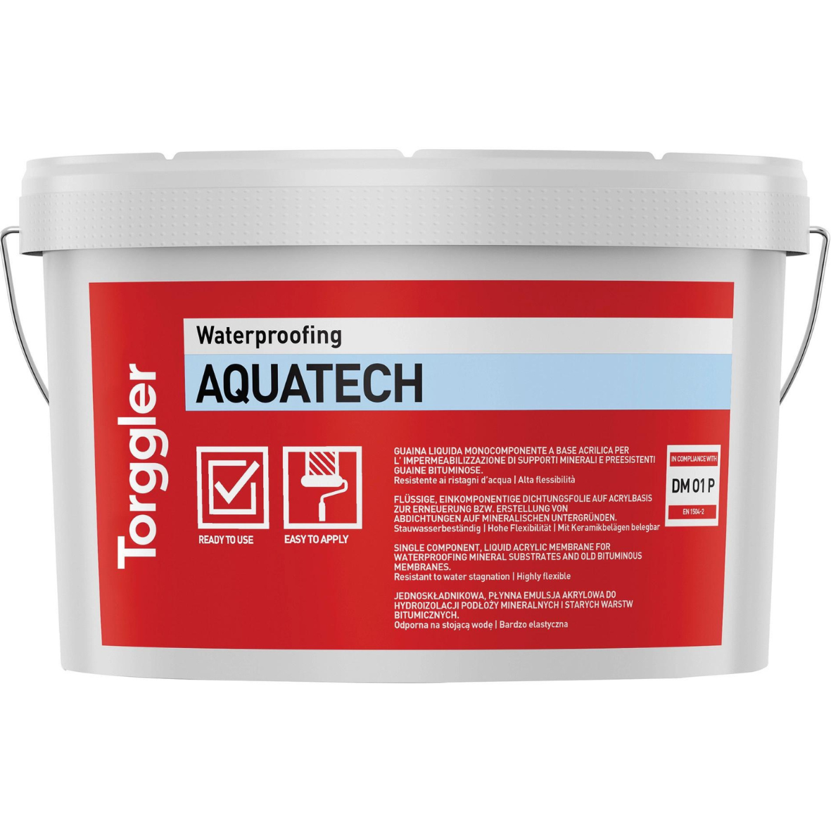 Aquatech Grigio/Bianco/Rosso mattone – 15 kg